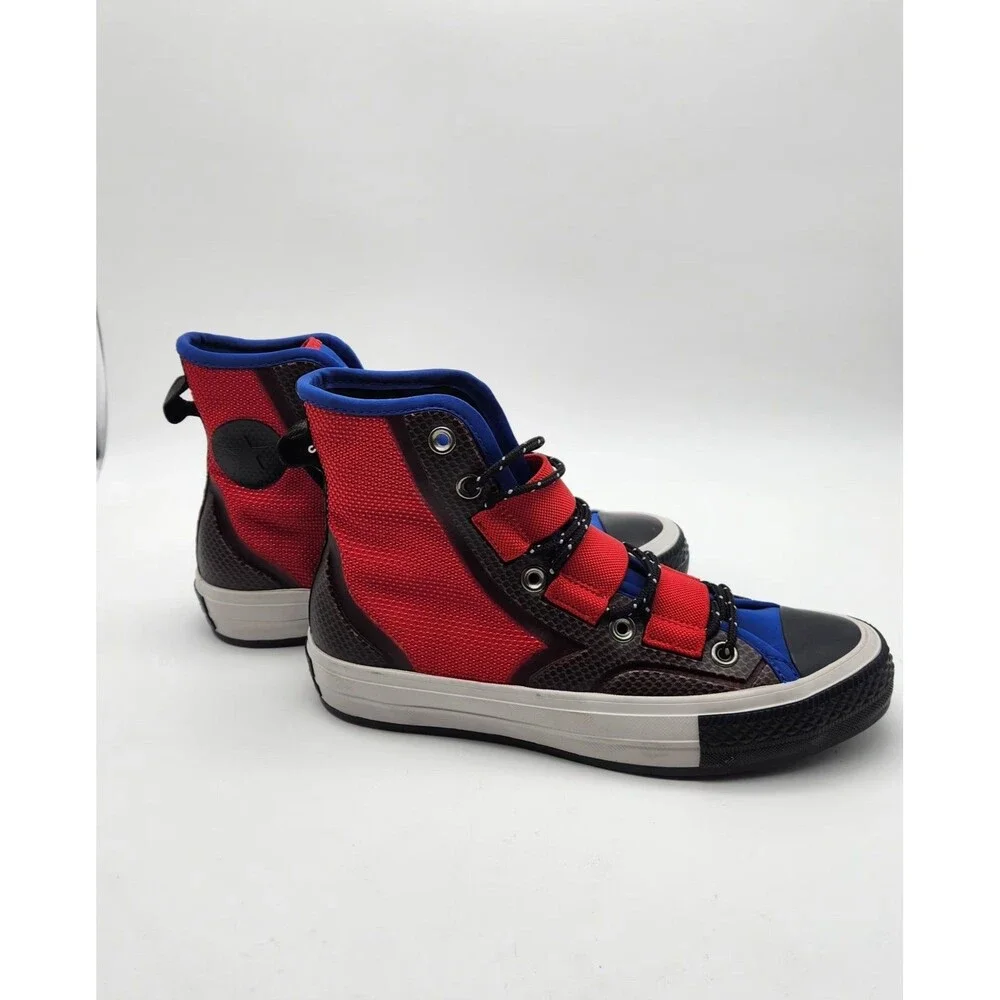 Converse Big Kid Chuck 70 Tech Hiker Hi Red/Blue/Black Size 6Y 262285C NWOT/box.